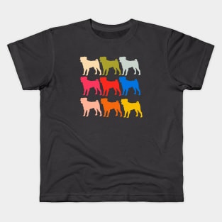 Pug Pet Mom Dad Dog Kids T-Shirt